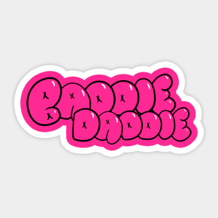 Baddie Daddie Sticker